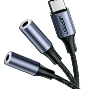 Cabo de áudio Ugreen USB-C para 2 P2