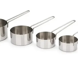 Xícaras medidoras Brinox inox