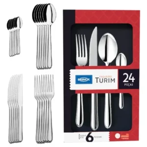 Faqueiro Brinox Turim 24 peças