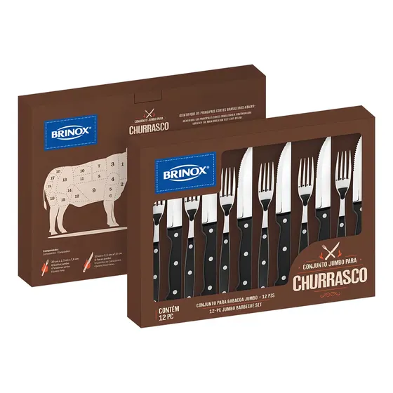 Talheres para churrasco